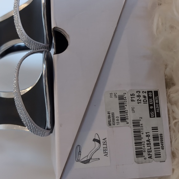 Aldo Silver Heeled shoes - Picture 7 of 8